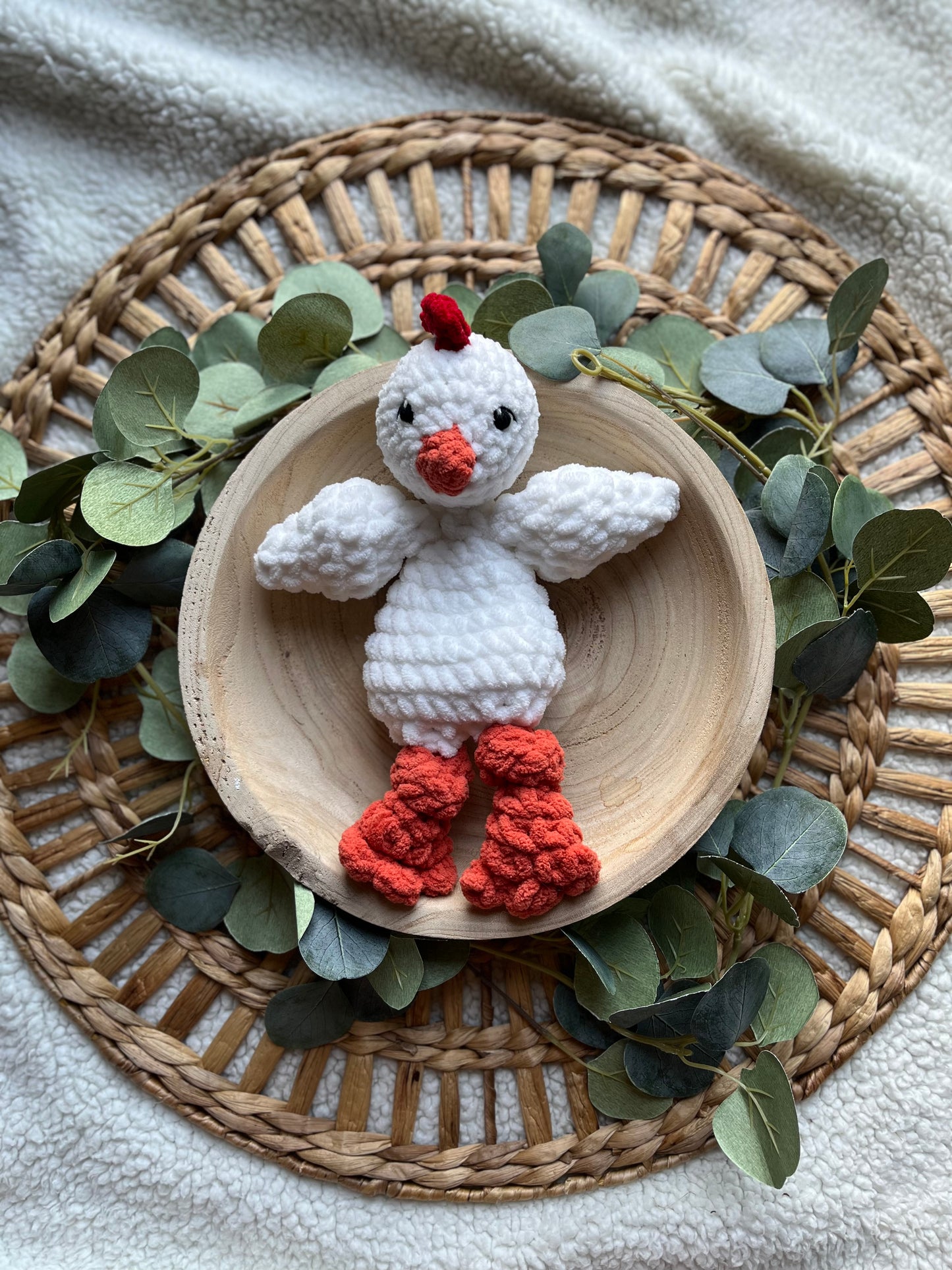 Crochet Hen Chicken/ Chick Snuggler