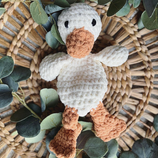 Custom Crochet Duck Snuggler