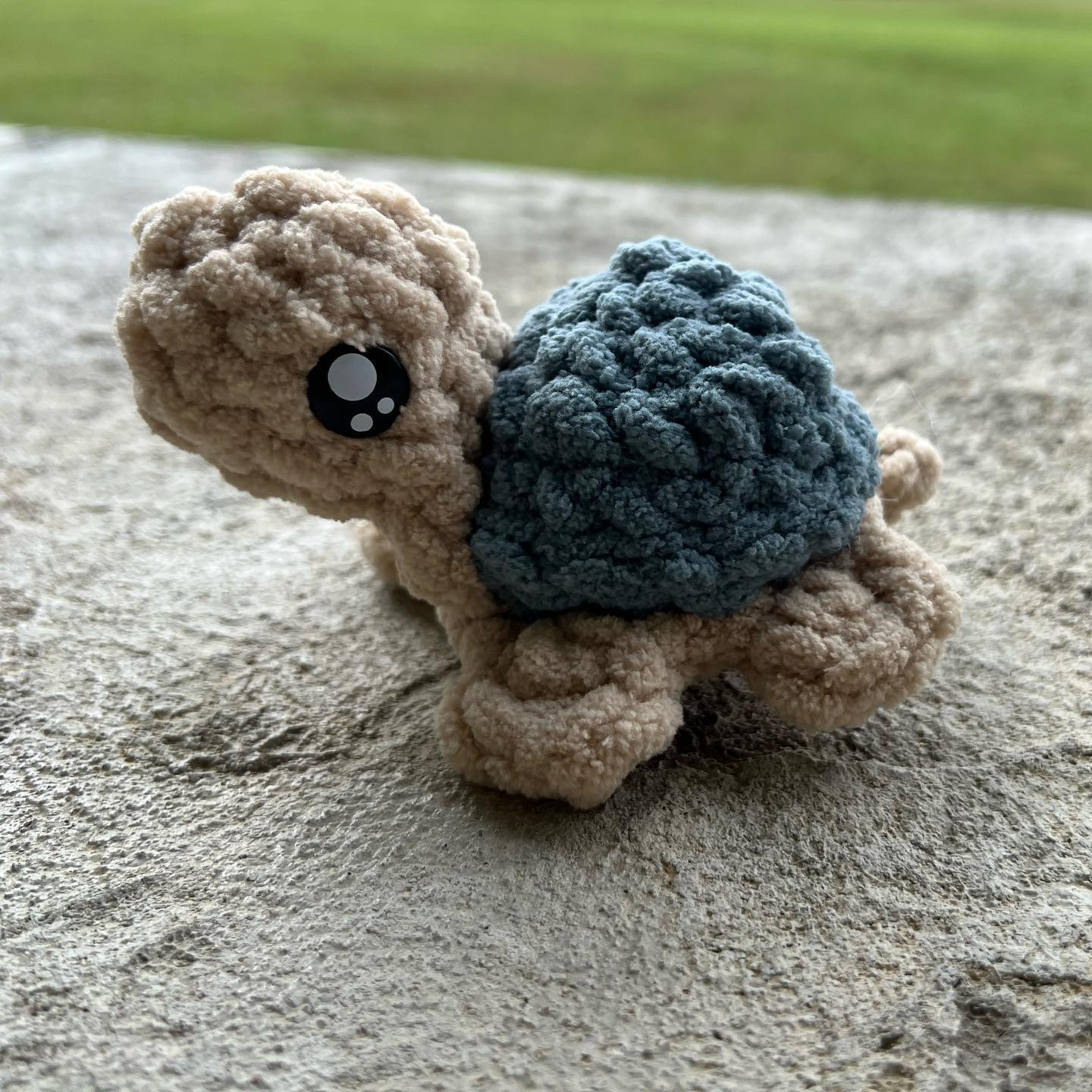 Tank the Turtle Crochet Plushy