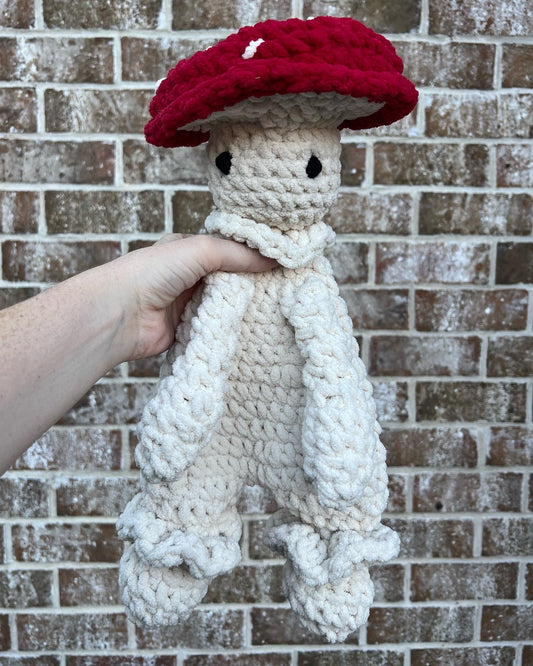 Crochet Mushroom Snuggler