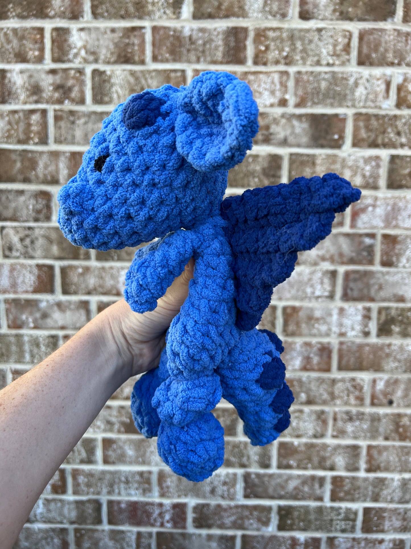 Custom Crochet Dragon Snuggler