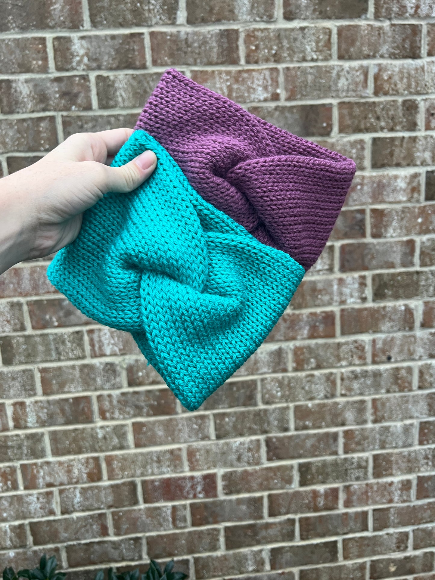 Custom Knit Earwarmers