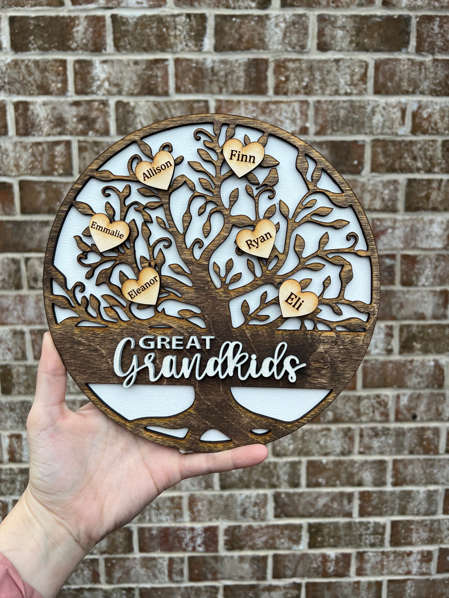 Grandkids Tree Decoration