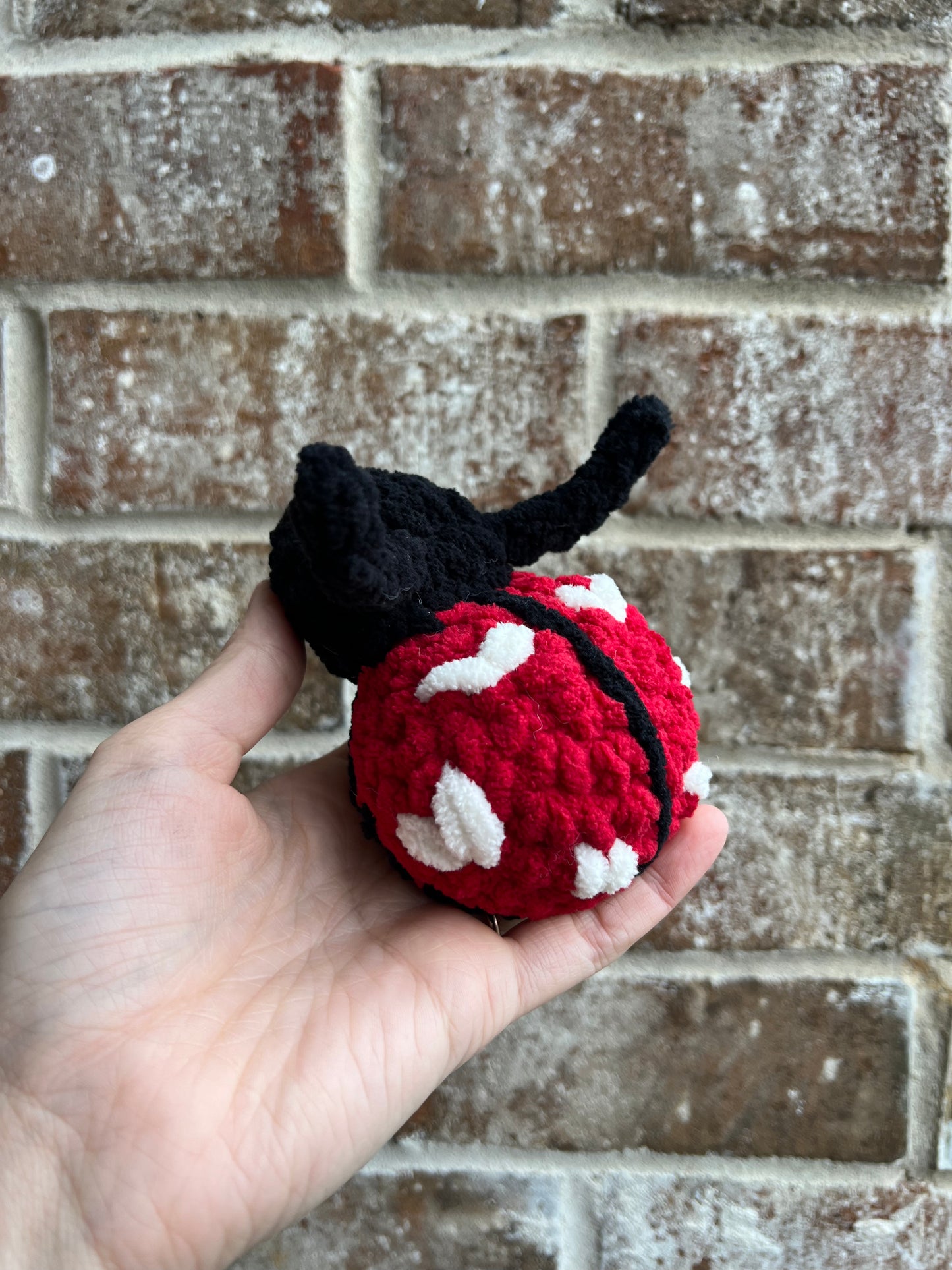 Crochet Love Bug Ladybug