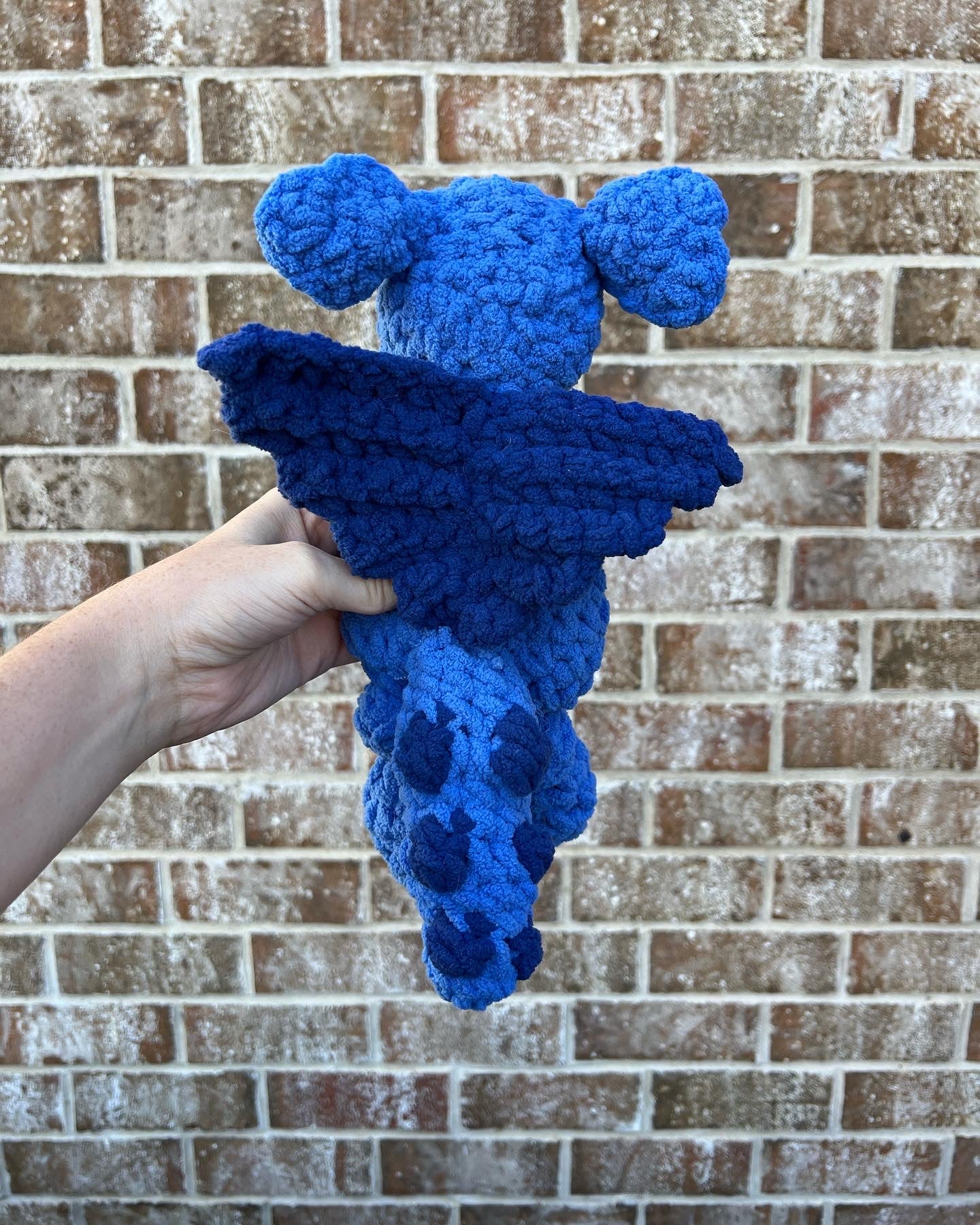 Custom Crochet Dragon Snuggler