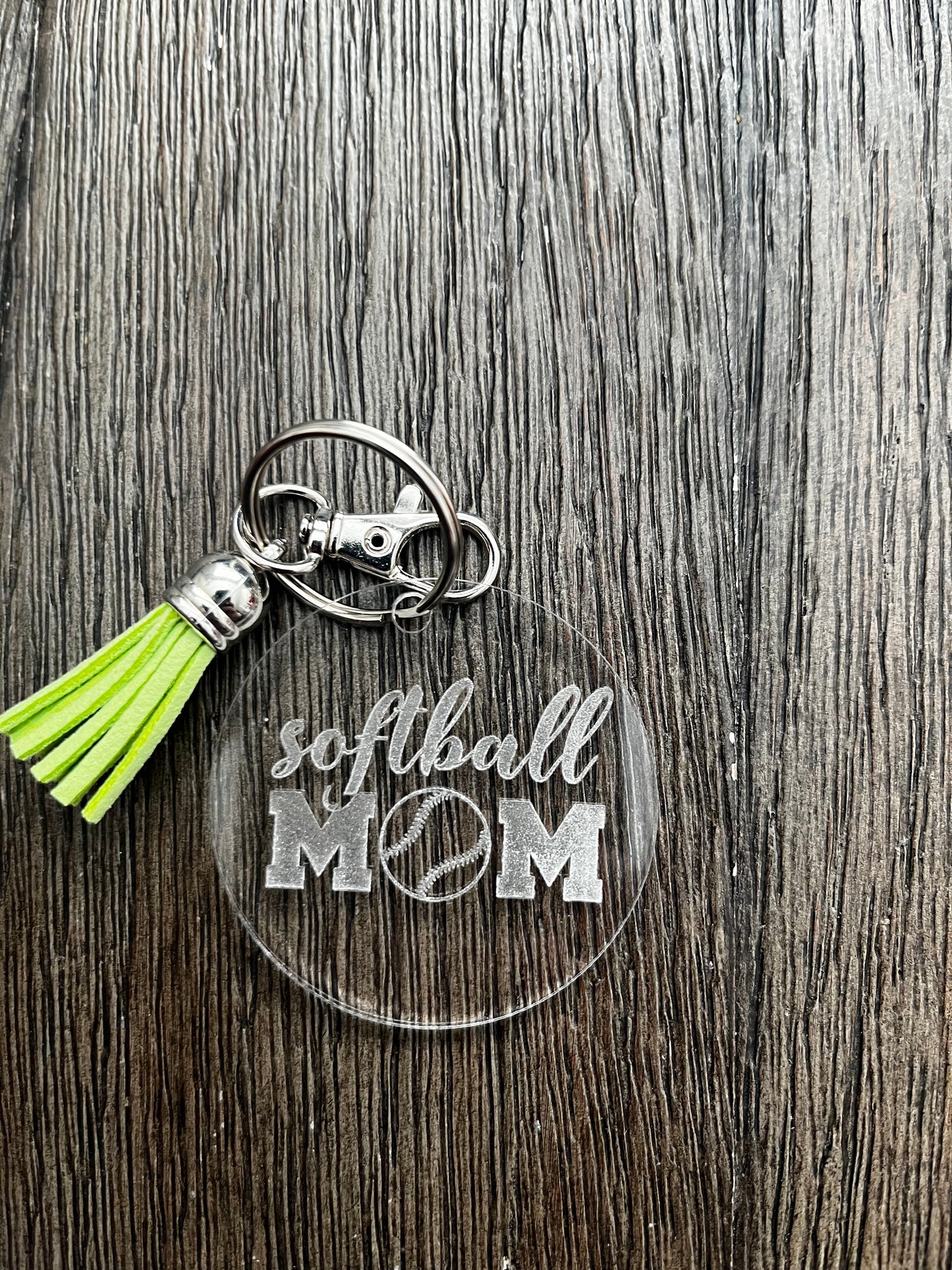 Sports Mom Keychain