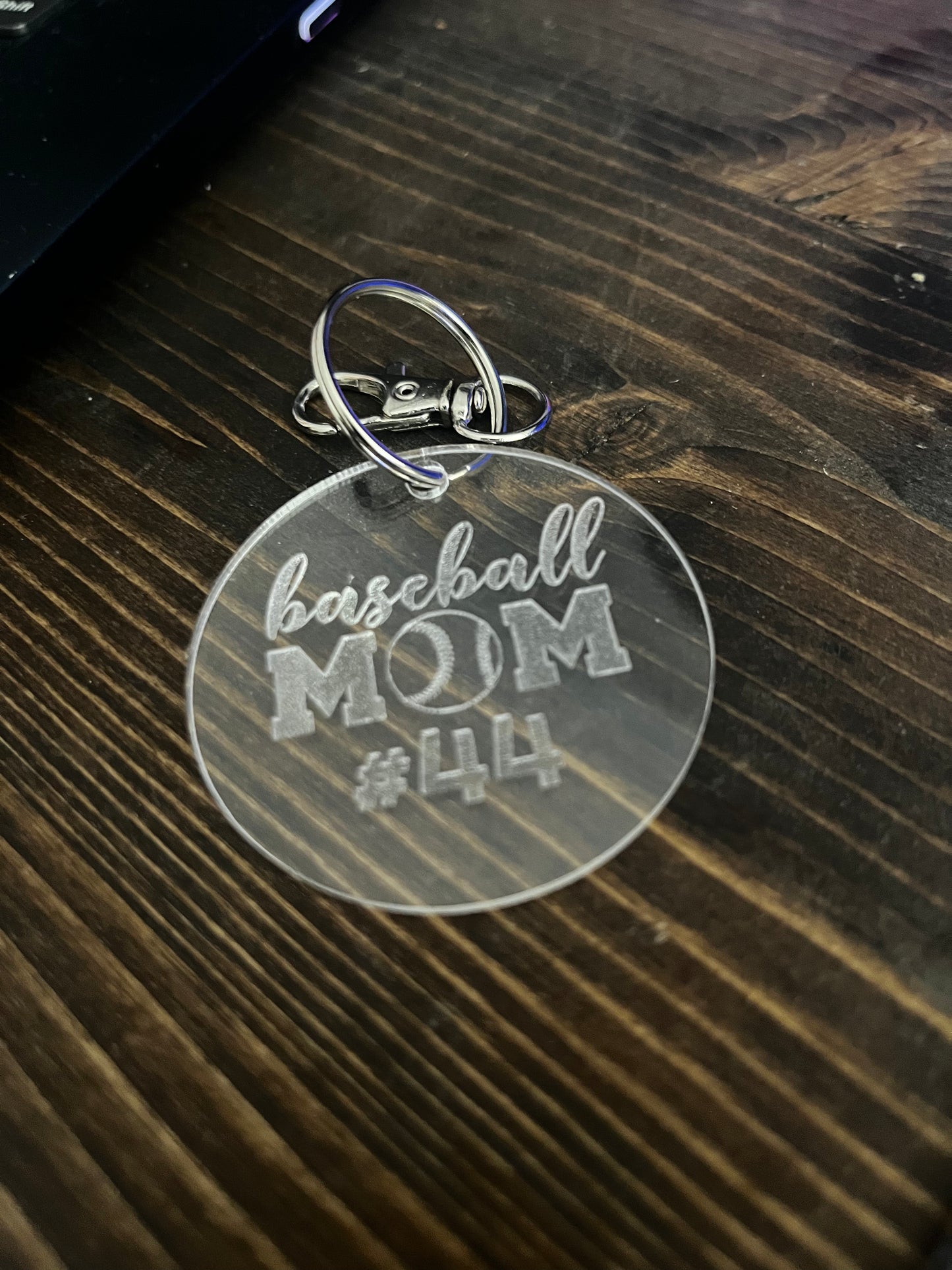 Sports Mom Keychain